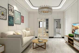 开封现代风格-客厅