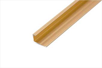 开封航空纤维墙咔铝合金边条（钛金氧化）