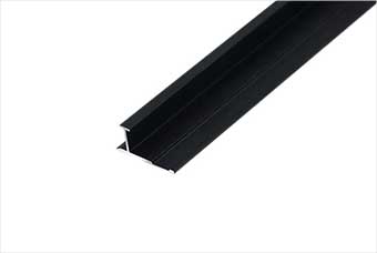 开封航空纤维墙咔铝合金中条（哑黑氧化）