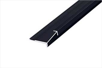 开封航空纤维墙咔铝合金阳角线（哑黑氧化）