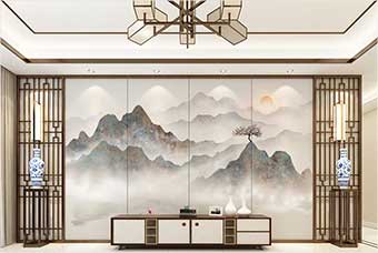 开封森佰汇航空纤维（山水画系列）